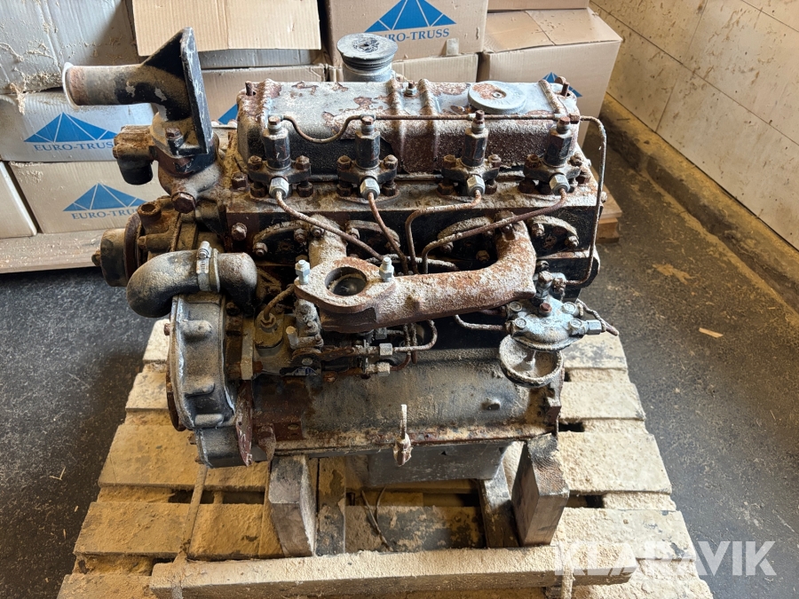 Dieselmotor repobjekt Perkins 4-cylindrig