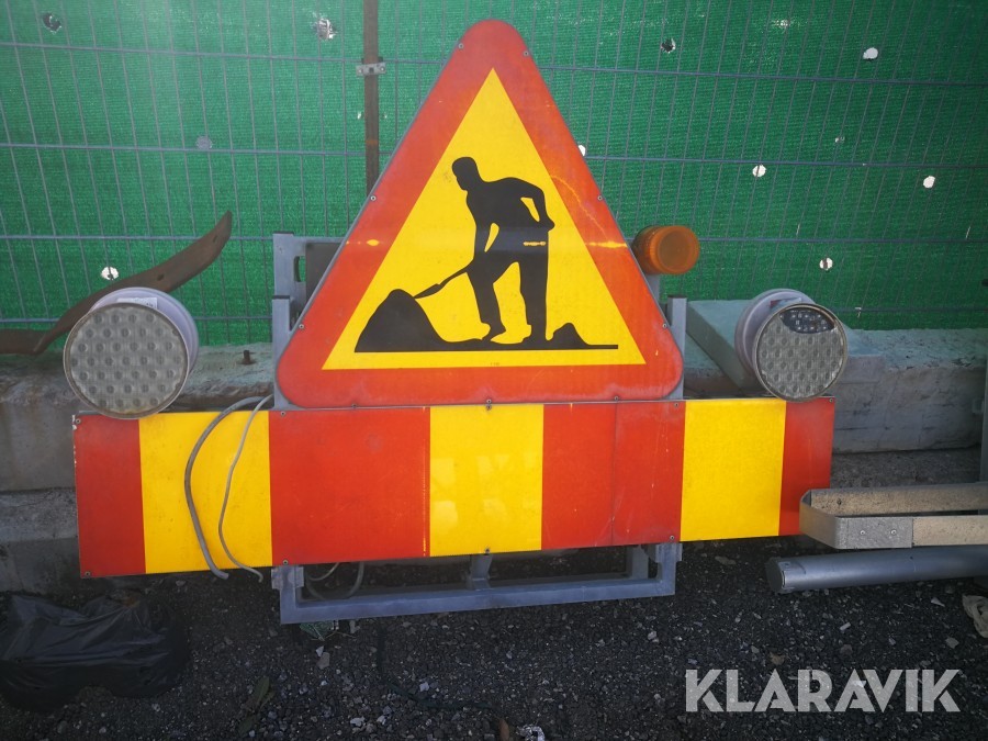  Vägarbetsskylt 
