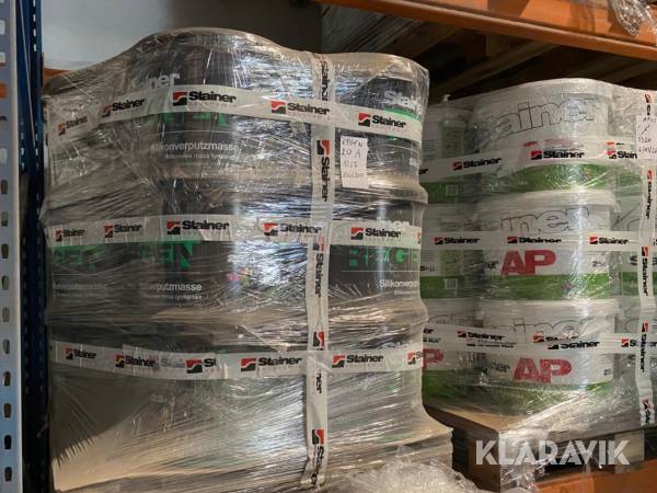 Premium silikon putssystem Stainer Bauchemie självrengörande (250 m2)