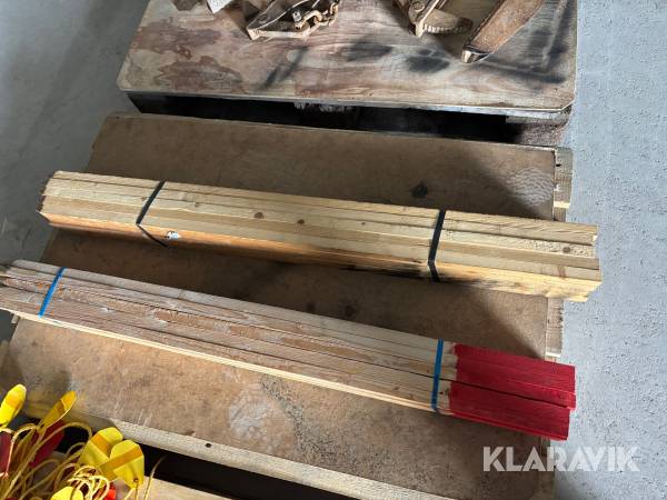 Markeringspinnar / Mätkäppar Forslins Trä 50st