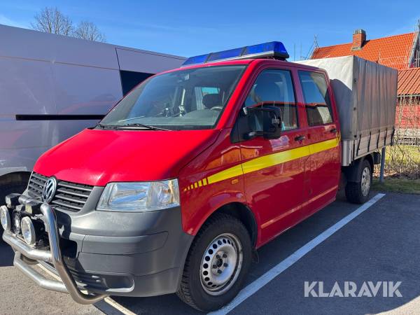 Utryckningsfordon Volkswagen Transporter dubbelhytt