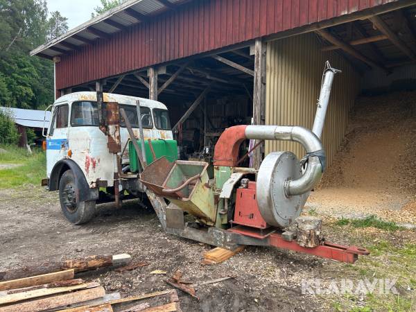 Flishugg ERJO 160T trumhugg lastbilsdriven