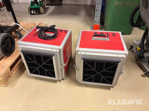 Luftrenare A-1000 Pullman Ermator A1000