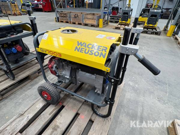 Generator/Elverk Wacker Neuson GV 7003A