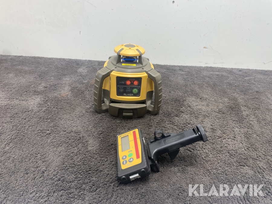 Planlaser & lasermottagare Topcon RL-H5A, LS-100D