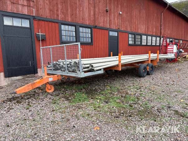 Rörvagn med bevattningsrör Formel TB223-01
