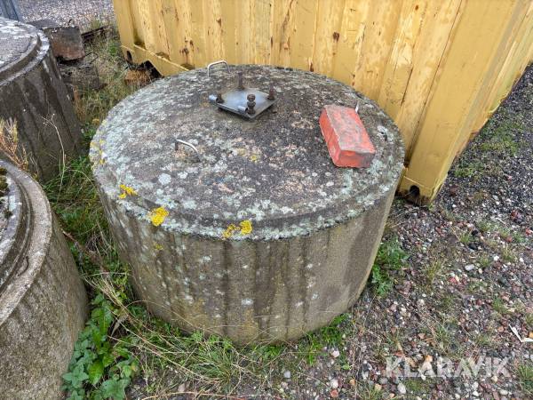 Betongfundament 1160 mm