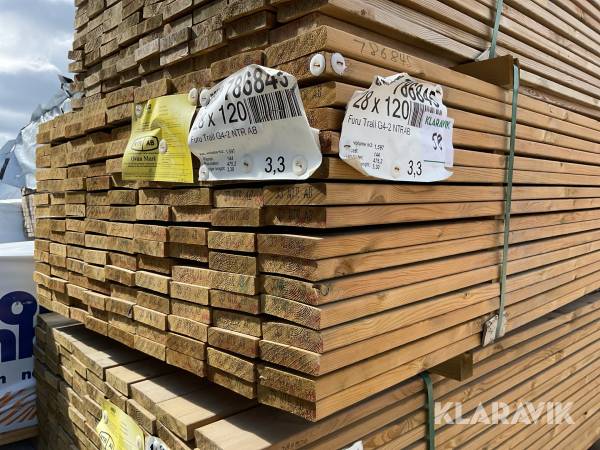 Trall G4-2 28x120 / 1,597m3 Impregnerat