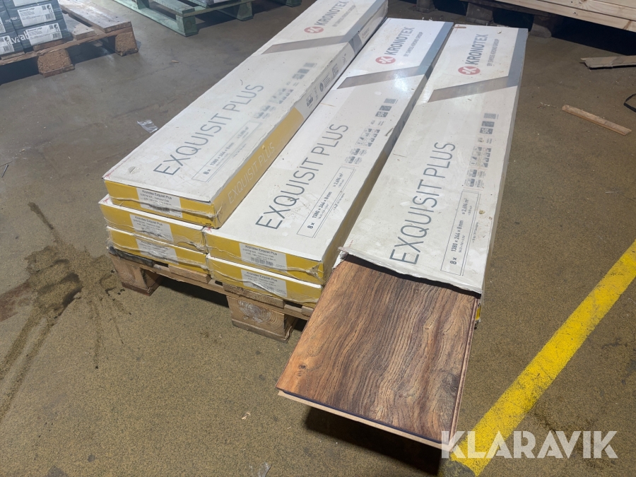 Laminatgolv ca 18m2