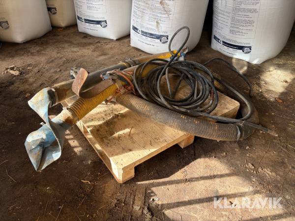 Hydrauldriven pump för vatten och gödsel