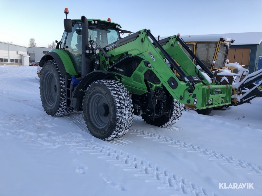 Traktor Deutz-Fahr Agrotron 6215 med lastare 