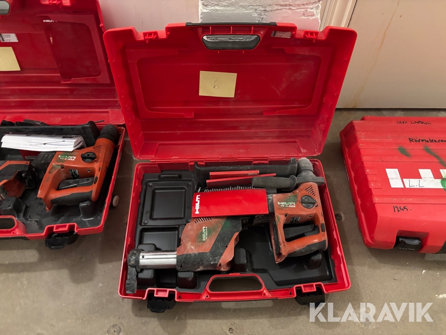 Borrhammare Hilti TE 4-A22 med dammsugare