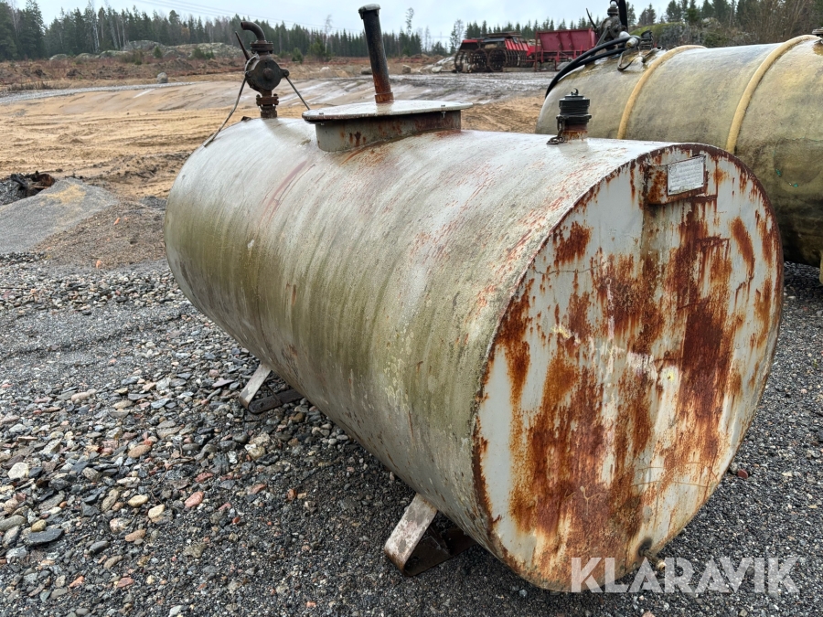 Dieseltank Farmaggregat 1500L