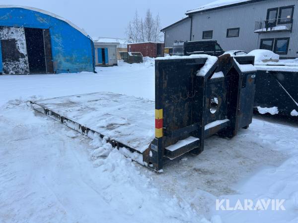 Maskinflak / Lastväxlarflak Sisu