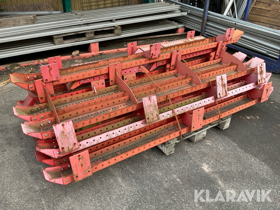 Påkörningsskydd till pallställning