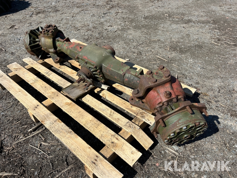 Framaxel Carrera passar Hymas 52 traktorgrävare