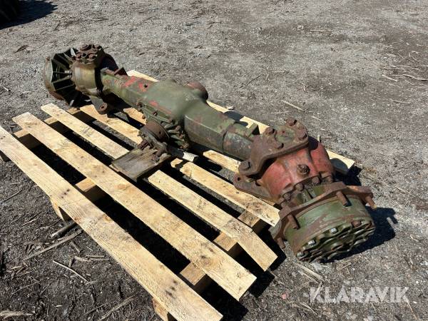 Framaxel Carrera passar Hymas 52 traktorgrävare