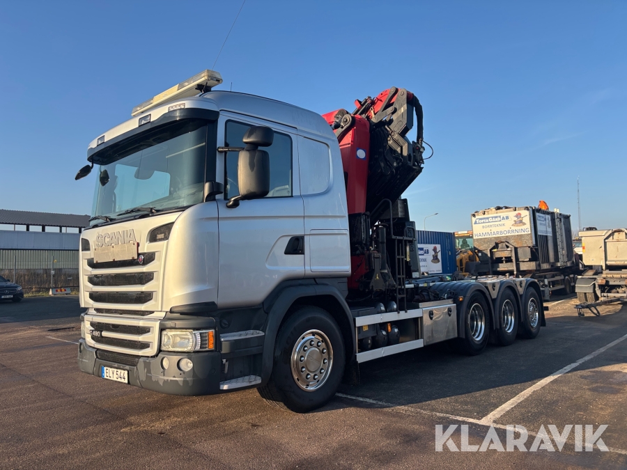 Kranväxlare Scania G490 8x4