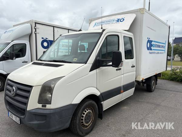 Lätt lastbil Volkswagen Crafter Chassi Double Cab 35 2.5 TDI Manuell