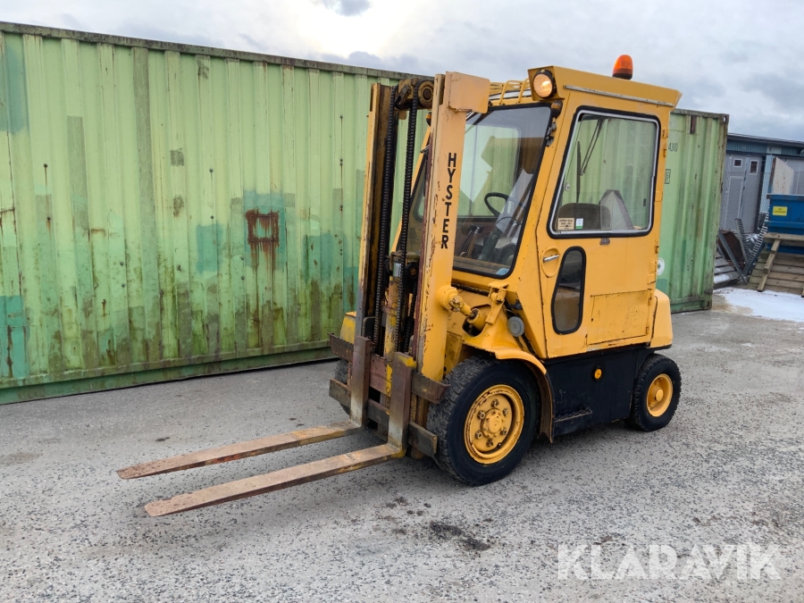 Truck Hyster H40H diesel, Nyköping, Klaravik auktioner