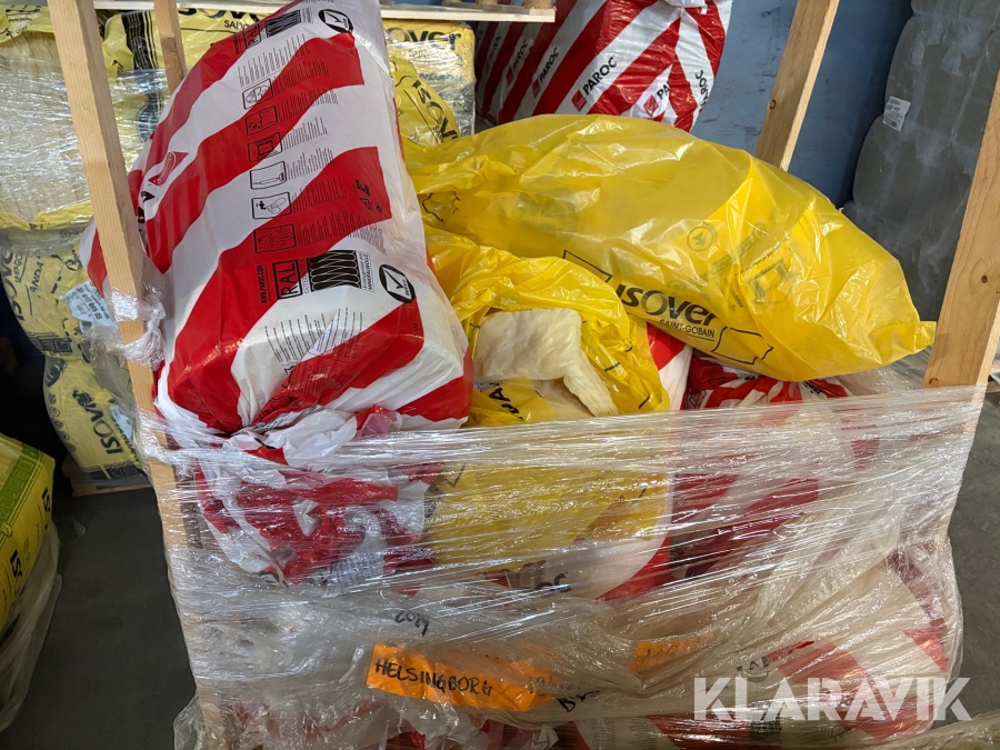 Isolering Paroc och Isover - se specifikationer