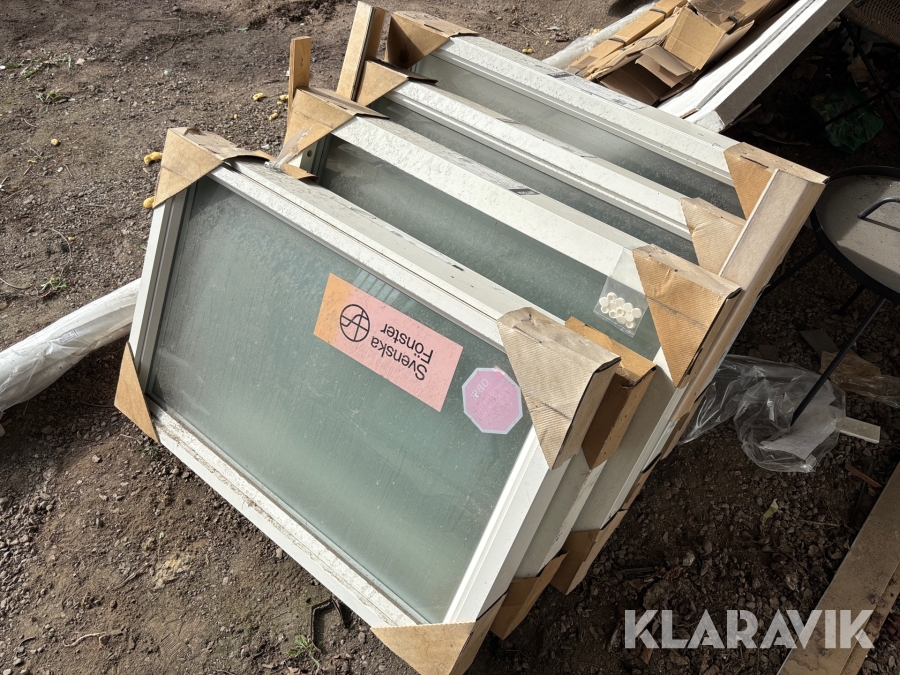 Fönster Svenska fönster 4st