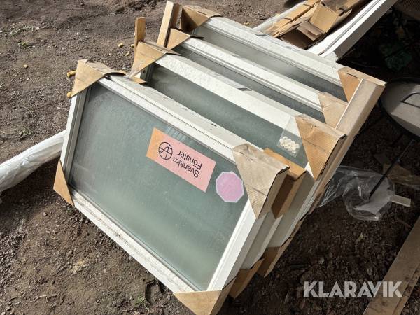 Fönster Svenska fönster 4st