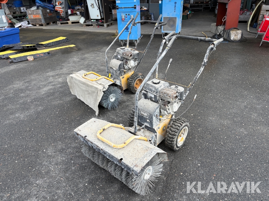 Sopmaskiner 2 st Texas Equipment