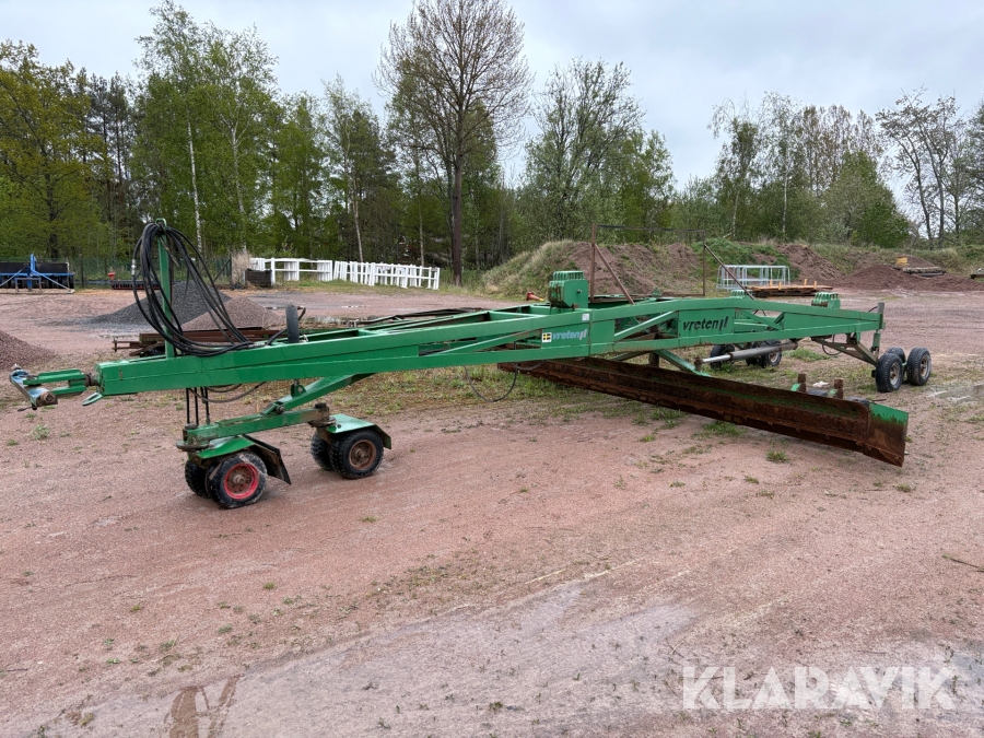 Hyvel till travbana Vreten Planex T5HD