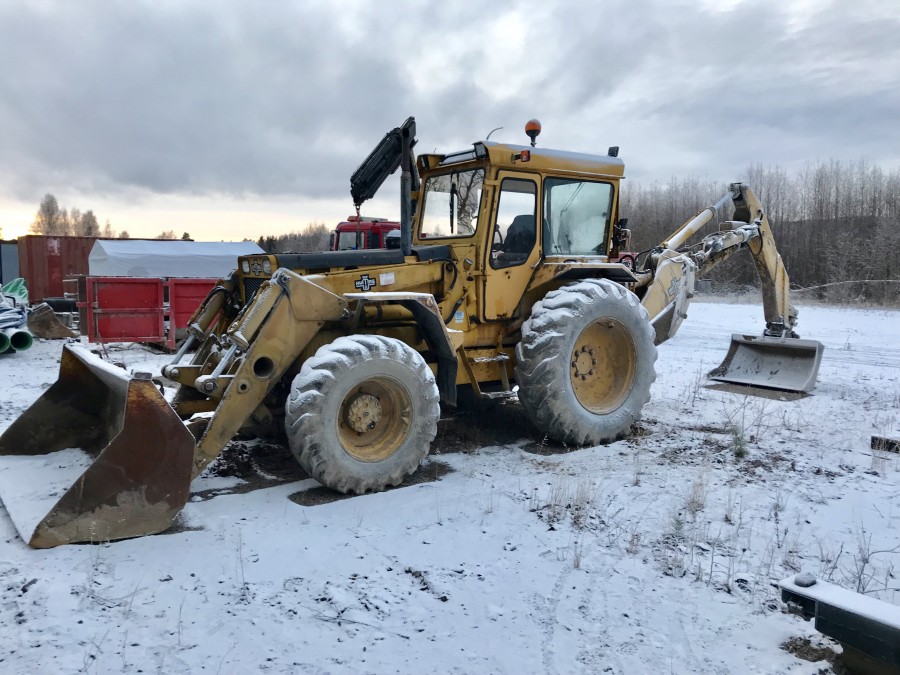 Hymas / Traktorgrävare