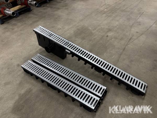 Markränna 3,5 m ZMM Maxpol med sandfång