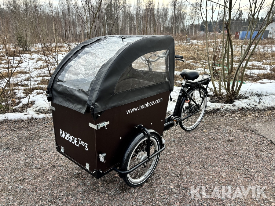 Lådcykel elektrisk Babboe DOG E