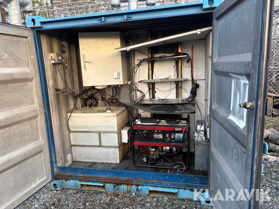 Generator Genmac 3700LE i container