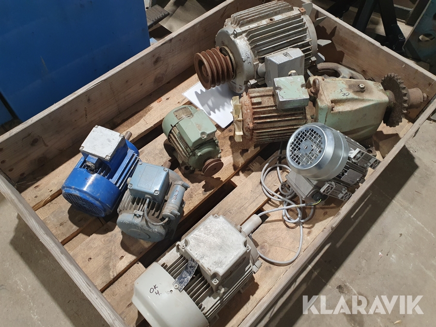 Pall med elmotorer 7 st