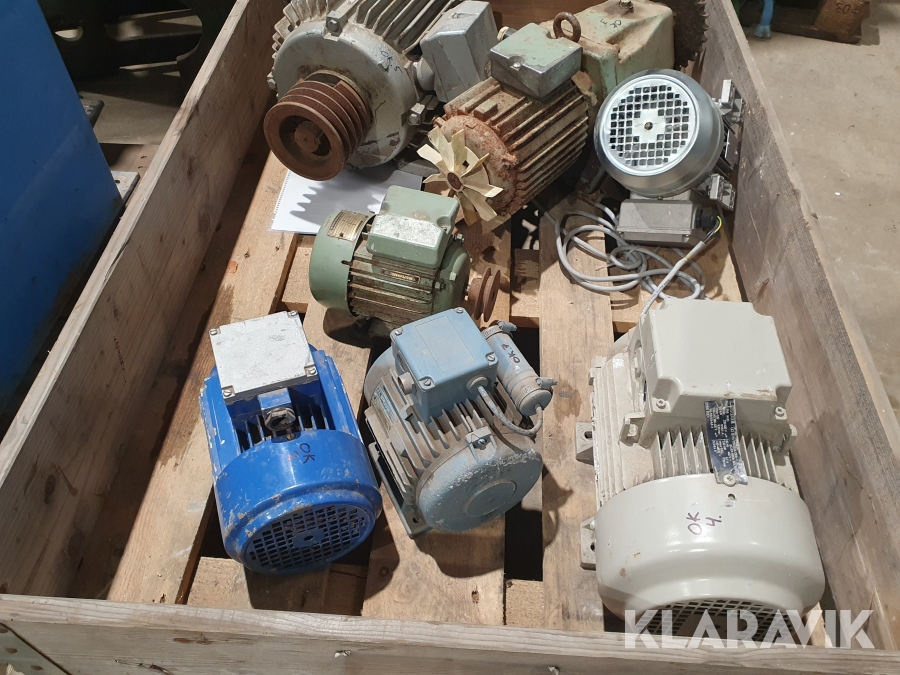 Pall med elmotorer 7 st