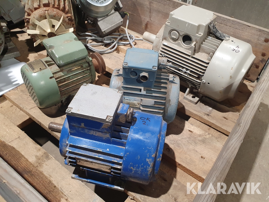 Pall med elmotorer 7 st