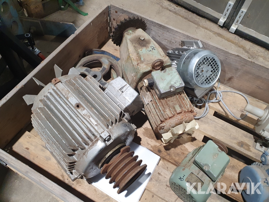 Pall med elmotorer 7 st