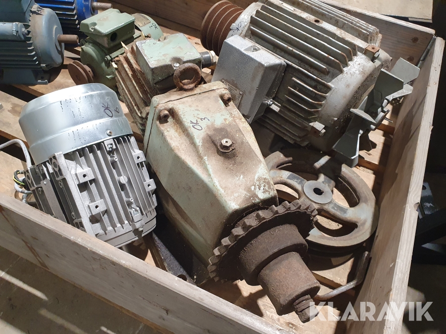 Pall med elmotorer 7 st