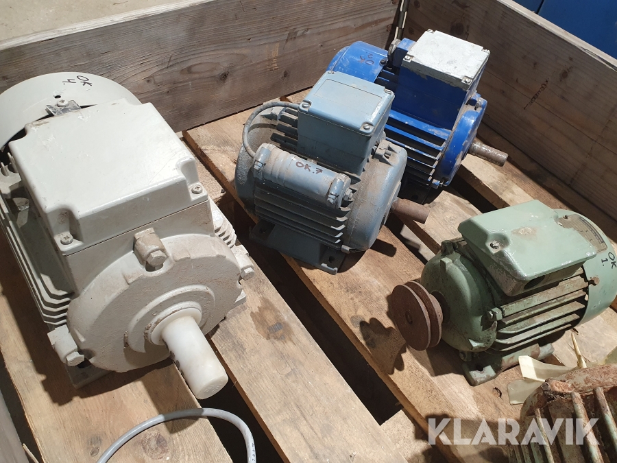 Pall med elmotorer 7 st