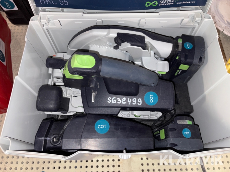 Cirkelsåg Festool HKC 55 Li EB-Basic