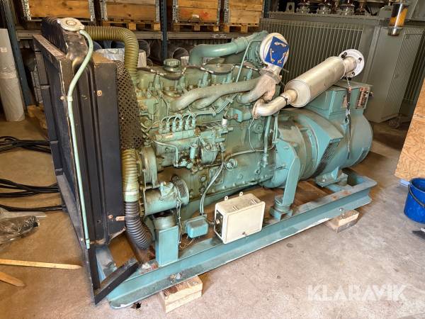 Dieselgenerator Volvo Penta D50A 50kVA Roheico