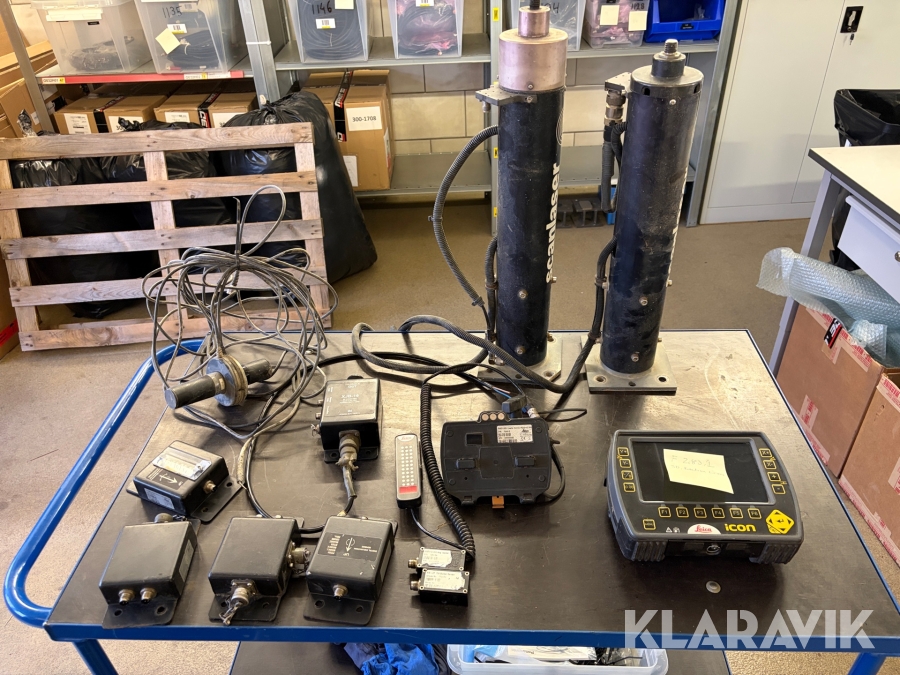 Grävsystem Leica Icon 3D förberedd med ICP41