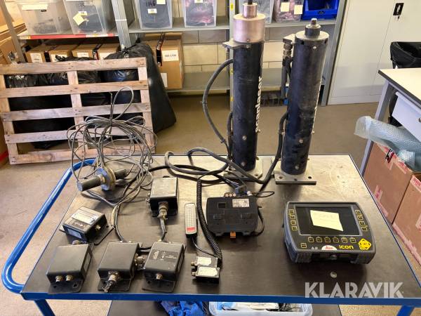 Grävsystem Leica Icon 3D förberedd med ICP41