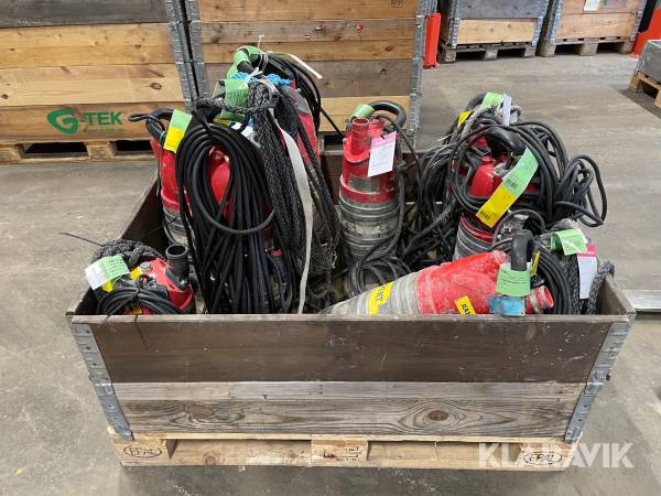 Diverse pumpar Grindex Minex Lite, Micro, Salvador 1-fas, Salvador 3-fas