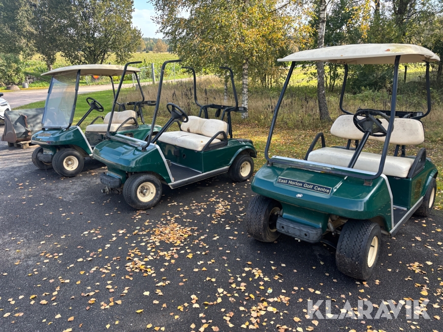 Golfbilar Club Car 3st