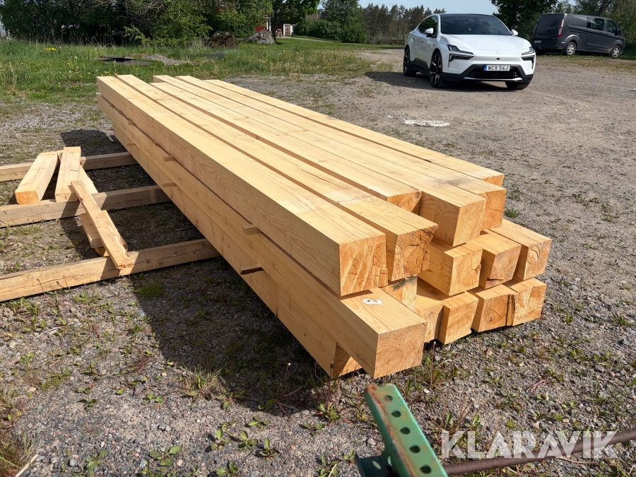 Furu sparrar 150x150, 18st