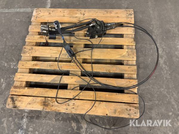 Hydraulpaket/spak till frontlastare Nimco