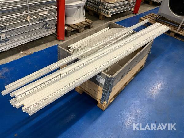 Trådhyllor, konsoler och skenor ELFA