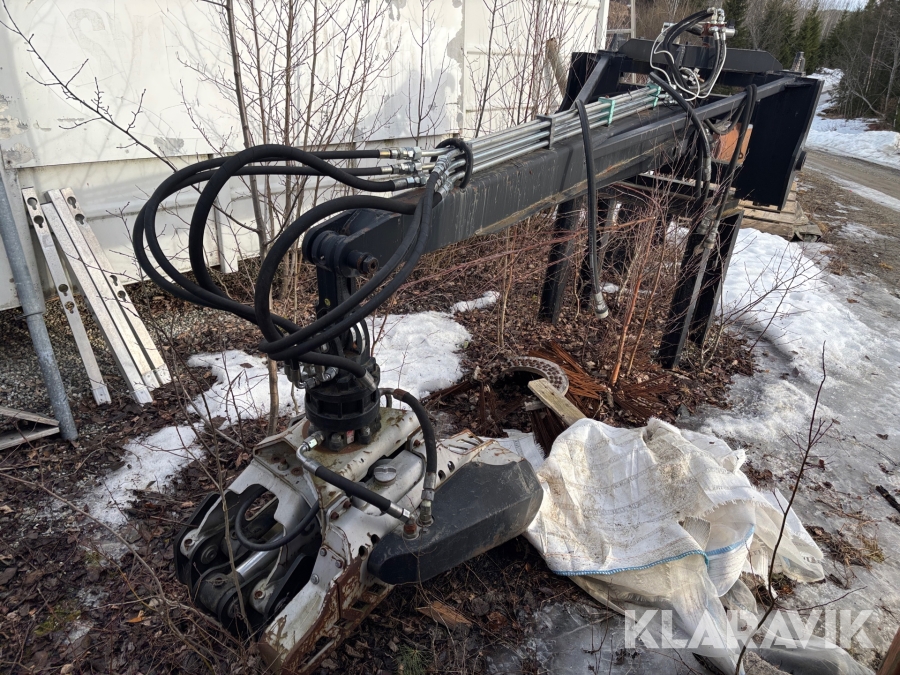 Gripsåg Cranab CR280X till hjullastare 