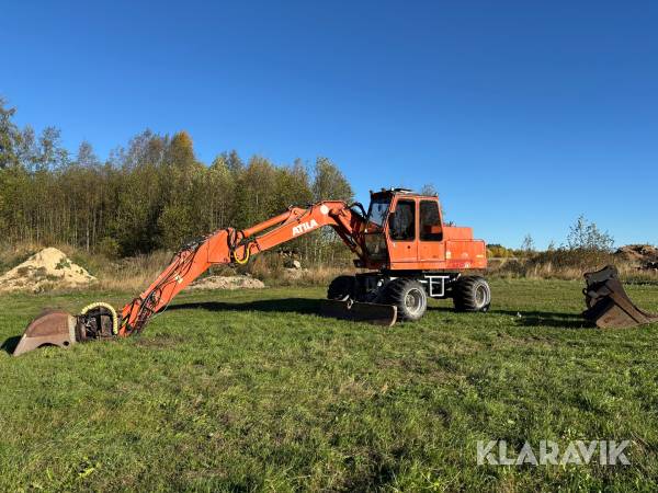 Hjulgrävmaskin Atila / Atlas 1304 med skopor